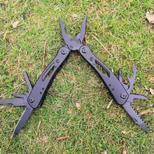 Stainless portable multi-functional folding tool pliers outdoor emergency universal combination long nose tools multi pliers mini long nose stainless pliers