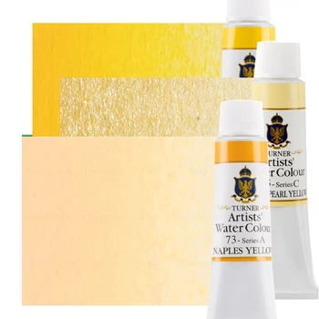 

Japanese Turner Transparent Watercolor Pigment Tube Liquid Yellow Series 15ml Single Color 24 Color Optional