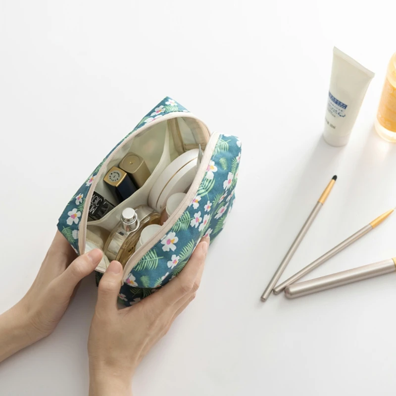 

Women Makeup Pouch Toiletry Case New Beauty Multi function Travel Cosmetic Bag