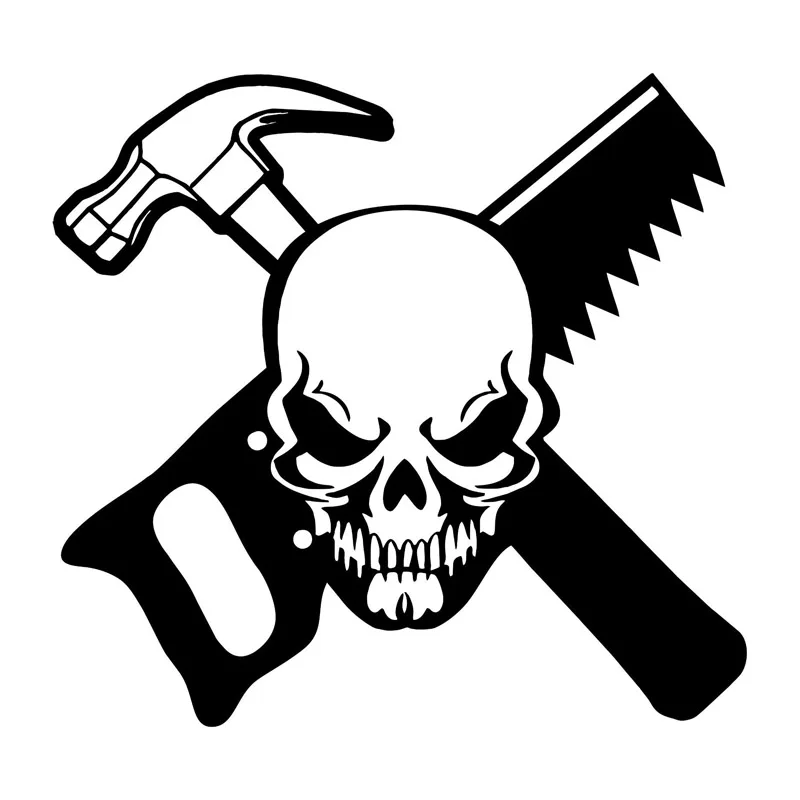 Buy 18.4*17.5CM Skeleton Construction Worker Builder