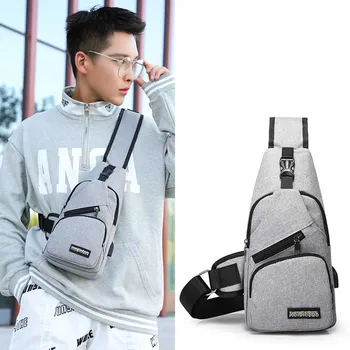 

Multifunctional Men's Crossbody Bag Outdoor Sport Sling Shoulder Bag Phone Bag Chest Pack Men Backpack Leisure Laptop Backpack