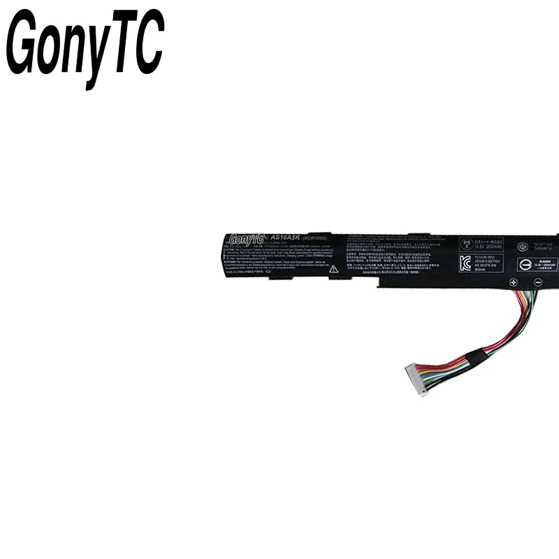 GONYTC 14 8 в Втч новый оригинальный AS16A5K Аккумулятор для ноутбука Acer AS16A7K TMP249 AS16A8K E5