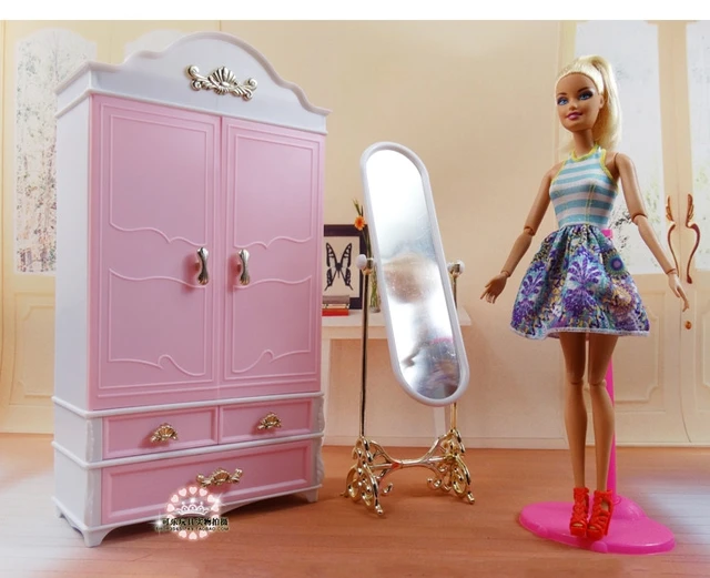 Specchio originale di moda per armadio barbie per mobili camera da letto  Kurhn 1/6 accessori bambola bjd senza vestiti regalo giocattolo per bambini  - AliExpress