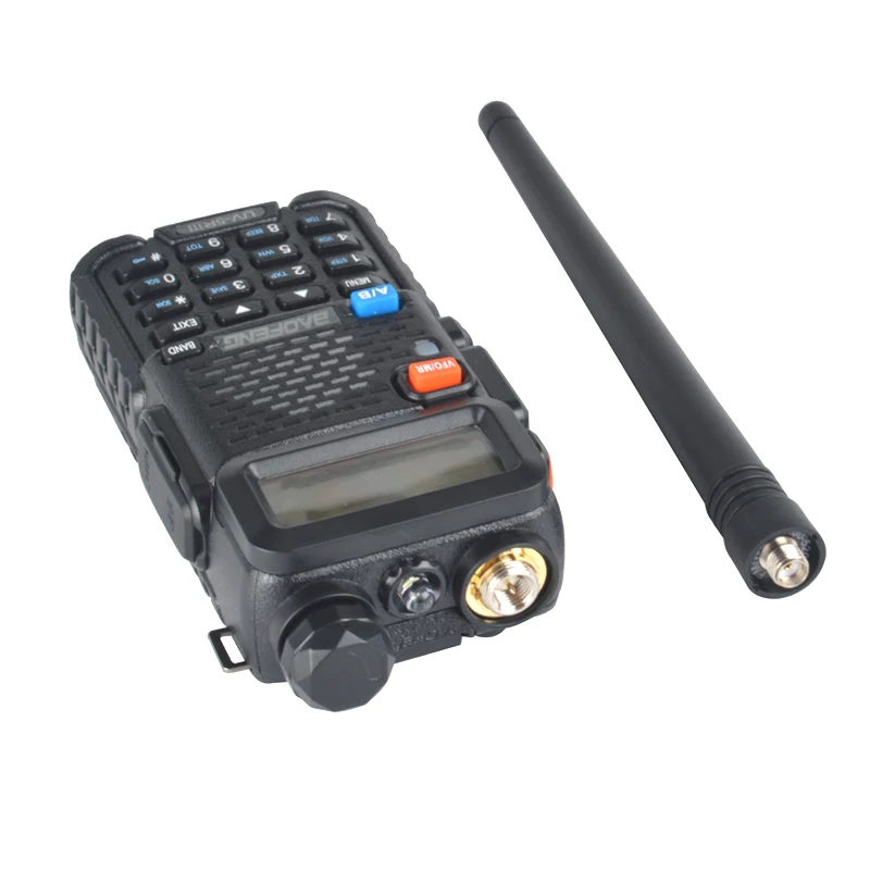 Baofeng Tri-band 136-173,975 МГц/200-259,975 МГц/400-519,975 МГц Baofeng Walkie talkie UV-5RIII двухстороннее fm-радио с громкой связью