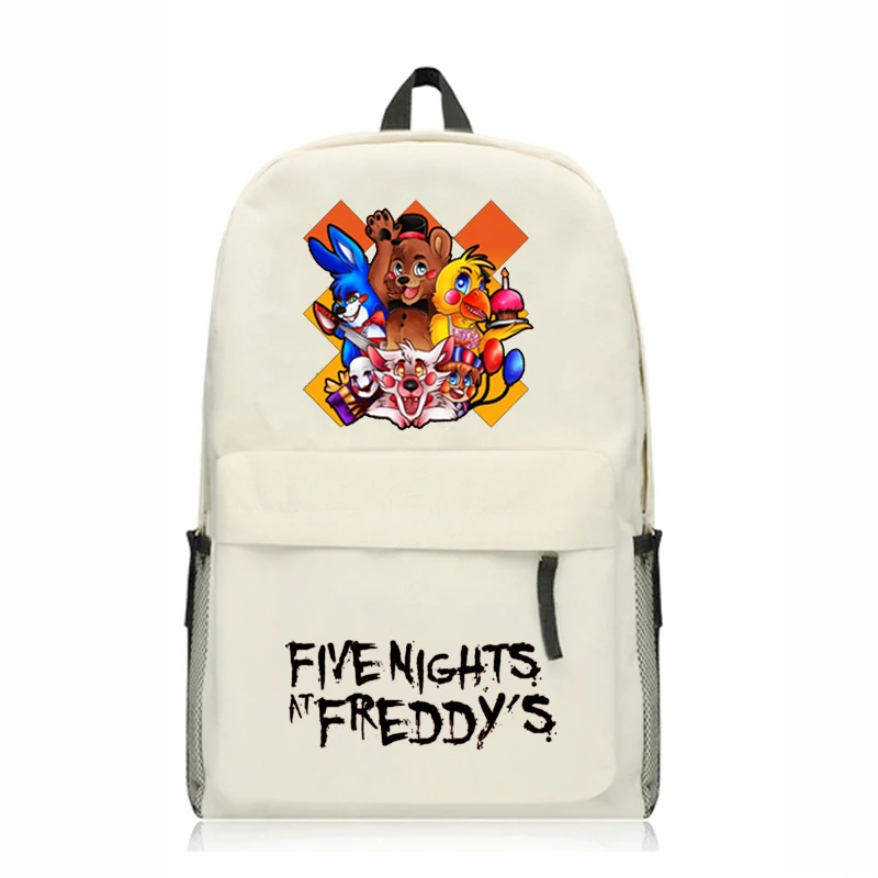 Лидер продаж года «Five Nights At Freddy's», «пять ночей рюкзаки для детей с принтом Фредди сумки Чика; Фокси с рисунком персонажей из игры «пять ночей в Фредди» футболка с изображением персонажей видеоигр школьные рюкзаки Дети Любимый сумки