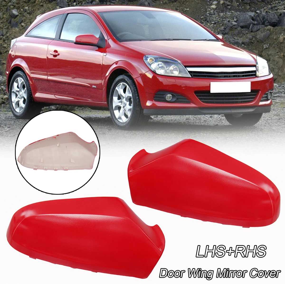 

Mirror & Covers For Vauxhall Astra H 2005-2009 O/S 63U GBH 50B Left/Right Car Door Wing Side Mirror Covers Power Driver Painted