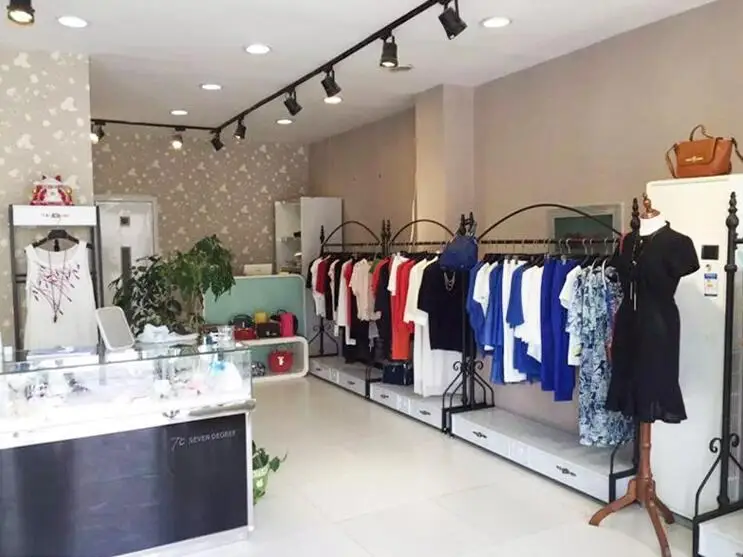 Tieyi clothing rack clothing store display rack