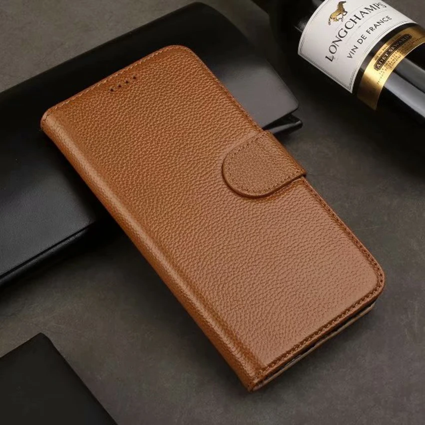 genuine leather flip case (1)