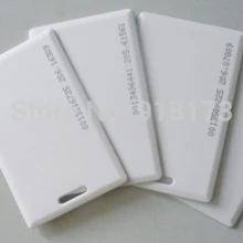 1000 шт./лот 125 кГц rfid EM ID толстая карта система контроля доступа карта RFID карта с 18 внутренним кодом