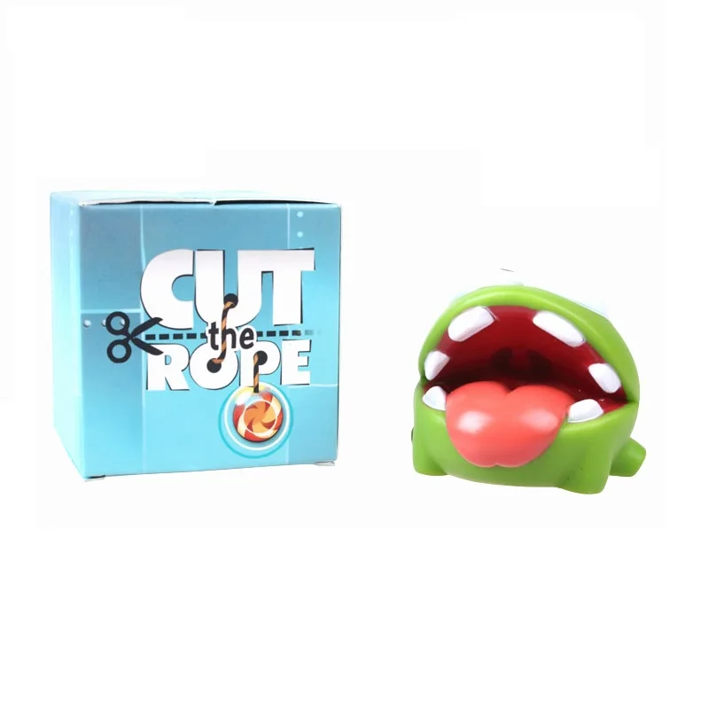 Skyleshine 7 шт. в партии 7 см Cut The Rope Фигурки игрушки подлинные Ом ном куклы со звуком Kawaii Монстр# ML253