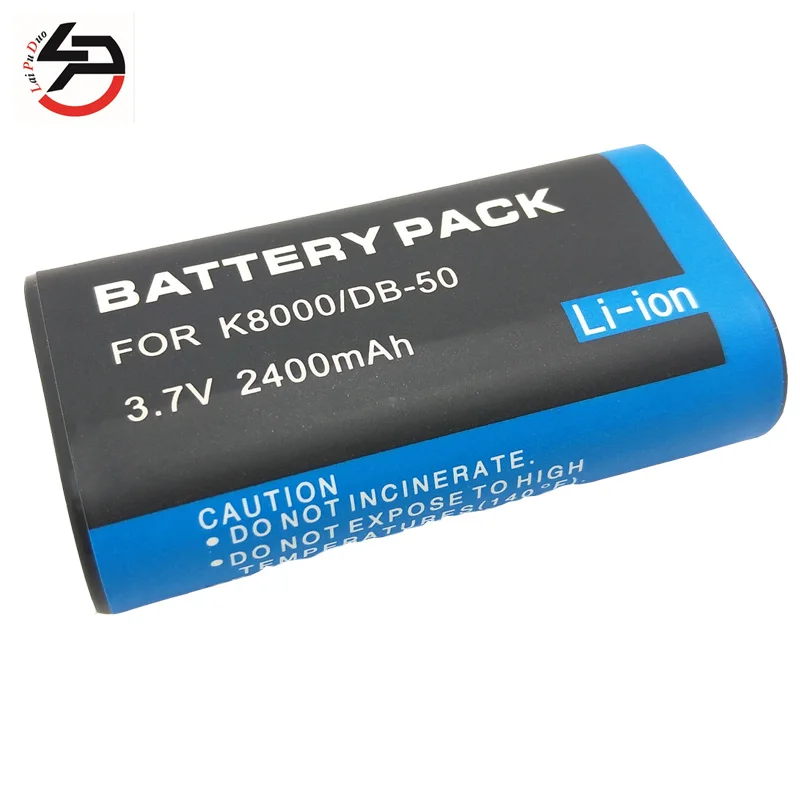 Аккумулятор для камеры Laipuduo KLIC-8000 K8000 8000 DB50 Kodak Z612 Z712 Z812 Z1012 Z1085 ZX1 Z8612 | Электроника