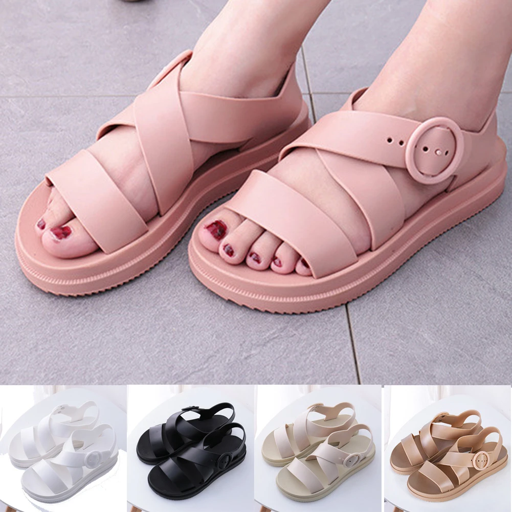 soft jelly sandals