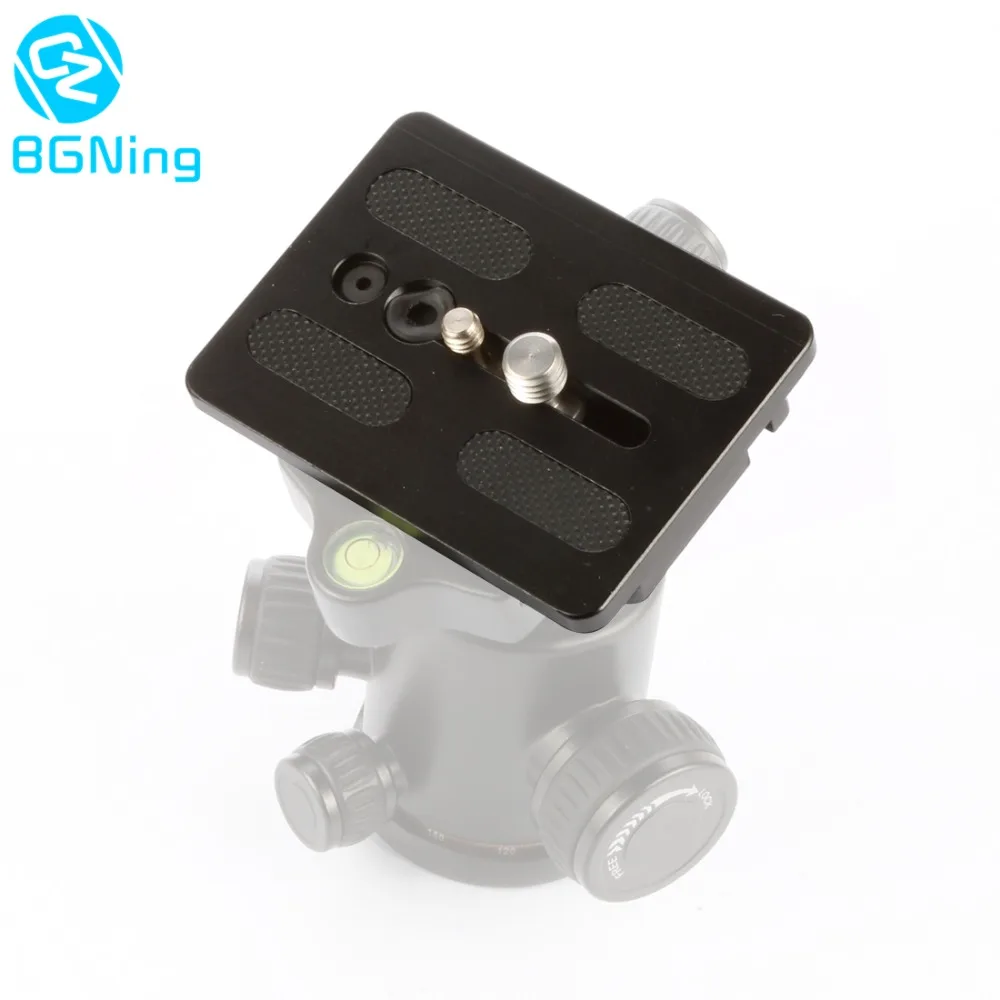 

BGNING Aluminum Alloy QR Quick Release Plate for Weifeng 717 EI-717A 717AH Tripod Head Monopods Quick Shoe Camera Accessory
