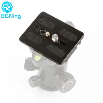 

BGNING Quick Release Plate Dslr Camera Tripod Mounting Plate With 1/4 3/8 Inch Screw For Weifeng 717 Camera Tripod Head