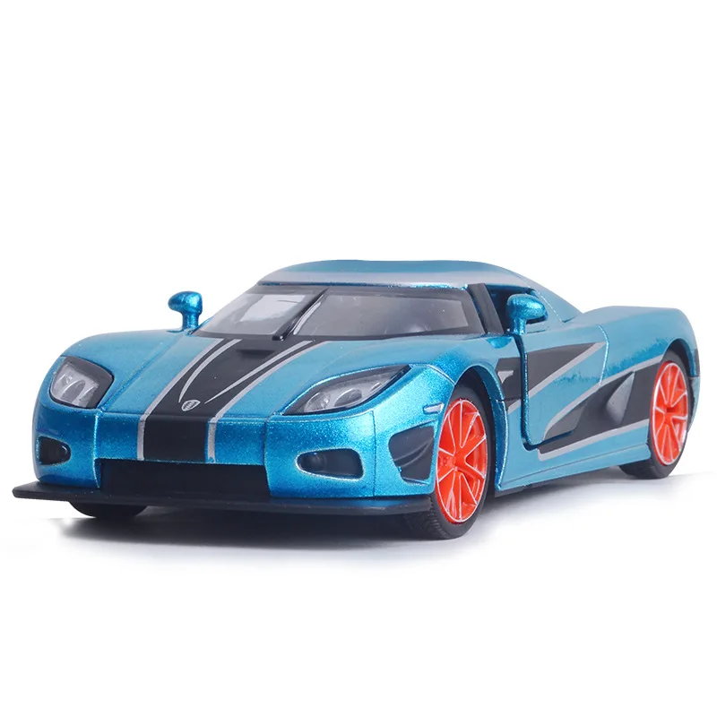 1:32 Масштаб колеса koenigsegg gera литье под давлением супер Спортивная металлическая