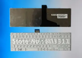 

RU White laptop keyboard for TOSHIBA SATELLIE L850 Service laptop keyboard.