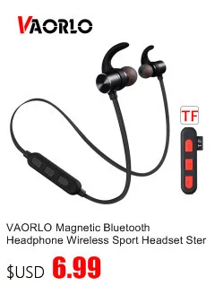 Беспроводные Bluetooth наушники VAORLO I7 с шумоподавлением и микрофоном, музыкальные Bluetooth наушники, крючки для ушей для iphone