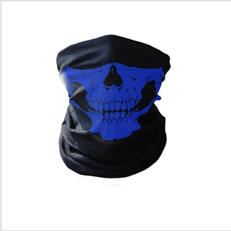 

Halloween Scarf Mask Festival Motorcycle Face Shield Skull Ghost Face Windproof Mask Sun Mask Balaclava Party Bicyle Bike Masks