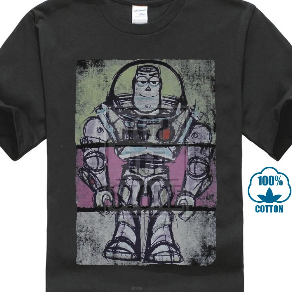 

Toy Story Mens T Shirt Chalky 3 Piece Buzz Lightyear Image