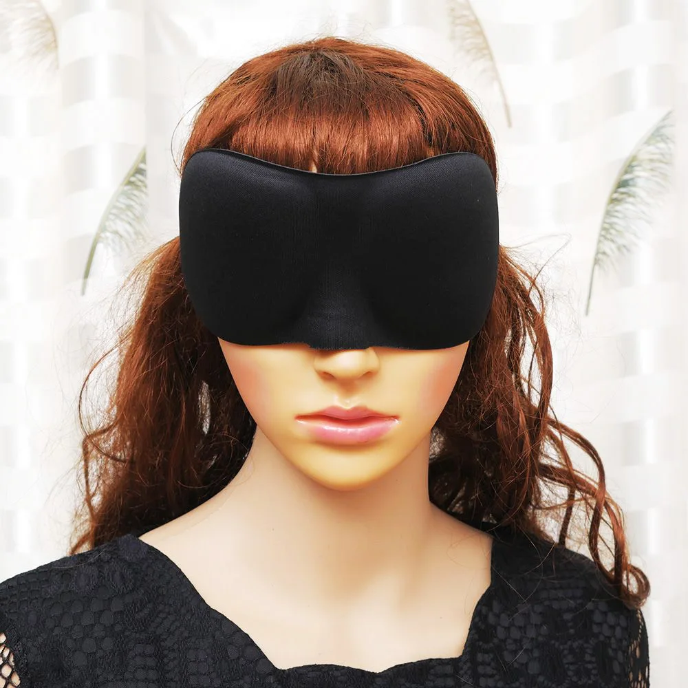 Дорожная маска для сна 3D Memory Foam Padded Shade Cover Sleeping Blindfold для офиса маска для сна