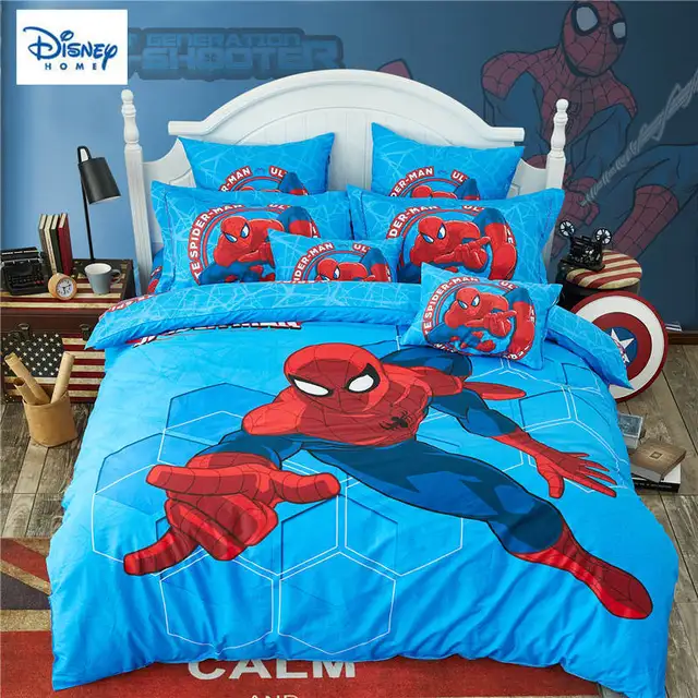 3D Spider man bedding set for kids comforter duvet covers twin size
