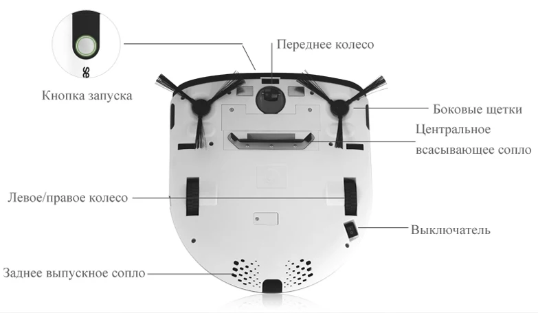 Seebest E620 MOMO 3,0 мини беспроводной аспиратор 6,3 см высота чистый робот для жесткого пола, супер тонкий Робот Пылесос