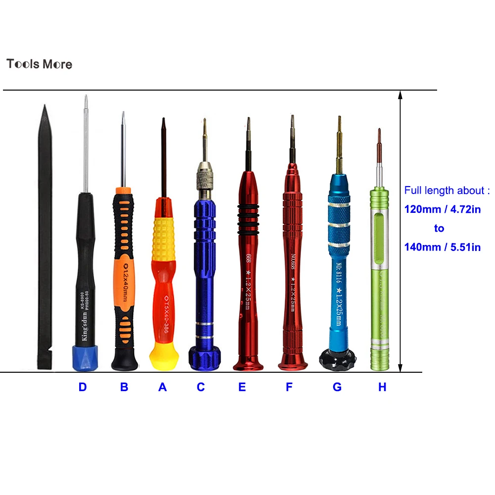 3 шт. 5 точечный 1 2 P5 Torx T5 Набор отверток для Apple MacBook Air & Macbook pro инструментов ремонта