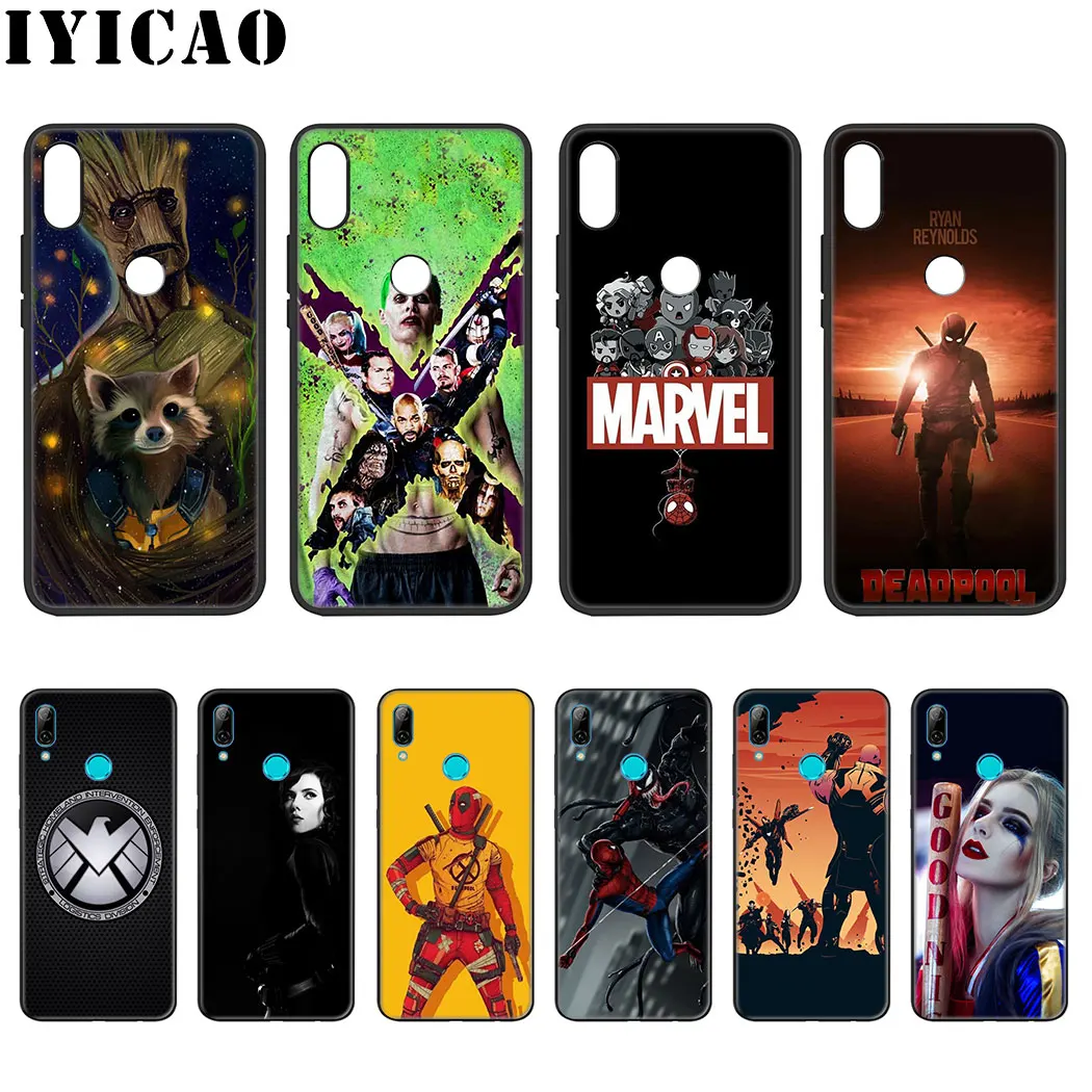 IYICAO Marvel Batman Soft Case for Xiaomi Redmi Go Note 5 6 7 Pro 5A Prime 4 4X Phone |