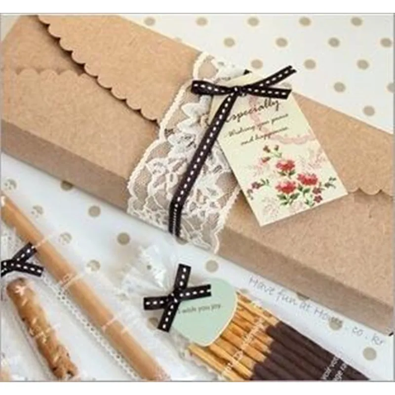 

23*7*4cm 10 PCS 2 Style Paper Box Candy Cake Cookies Container Food Packaging Christmas Baby Shower Party Gift
