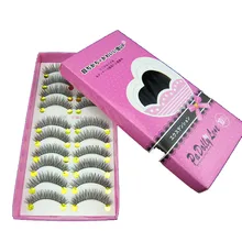 Японский стиль Черный 10 пар высококачественные ресницы магнитные ресницы натуральные волосы ресницы натуральный#05