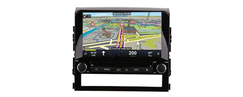 Авто Радио 2 Din Автомобильный dvd-плеер на основе Android для Toyota Land Cruiser LC200 gps Навигация BT Wifi карта мультимедиа