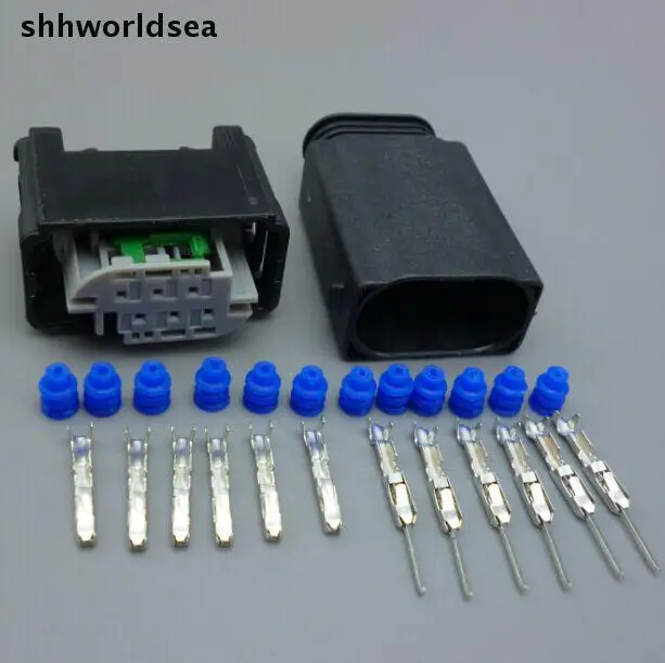 Shhworldsea 6 Pin Автомобильная педаль акселератора для BENZ BMW 1 967616 7M0 973 119|plug for car|plug