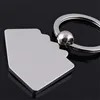 Fashion Novelty Poker Charms Keychain For Men Trinket Playing Cards Key Chain Ring Male Car Bag Keyring Jewelry Souvenirs Gift ► Photo 3/3
