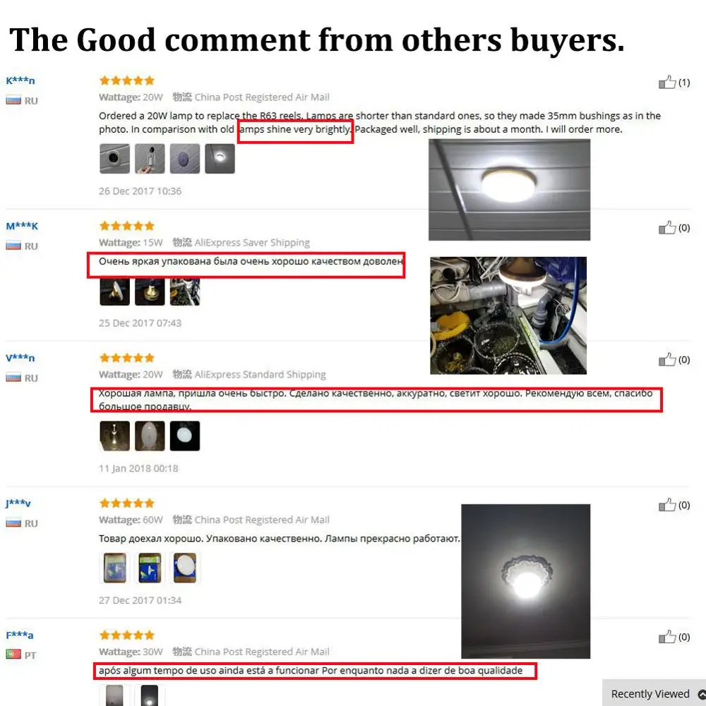 LED bulb light