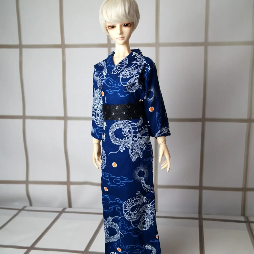 Кимоно OOAK в японском стиле для 1/4 1" 44 см 1/3 1/6 высокий Мужской BJD кукла MSD yosd SD DK DZ AOD DD кукла