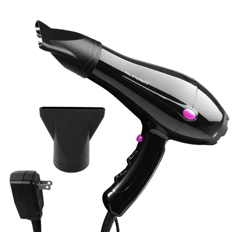 

1875W Powerful Professional Hair Dryer With 2 Nozzles Fast Drying Blow Dryer