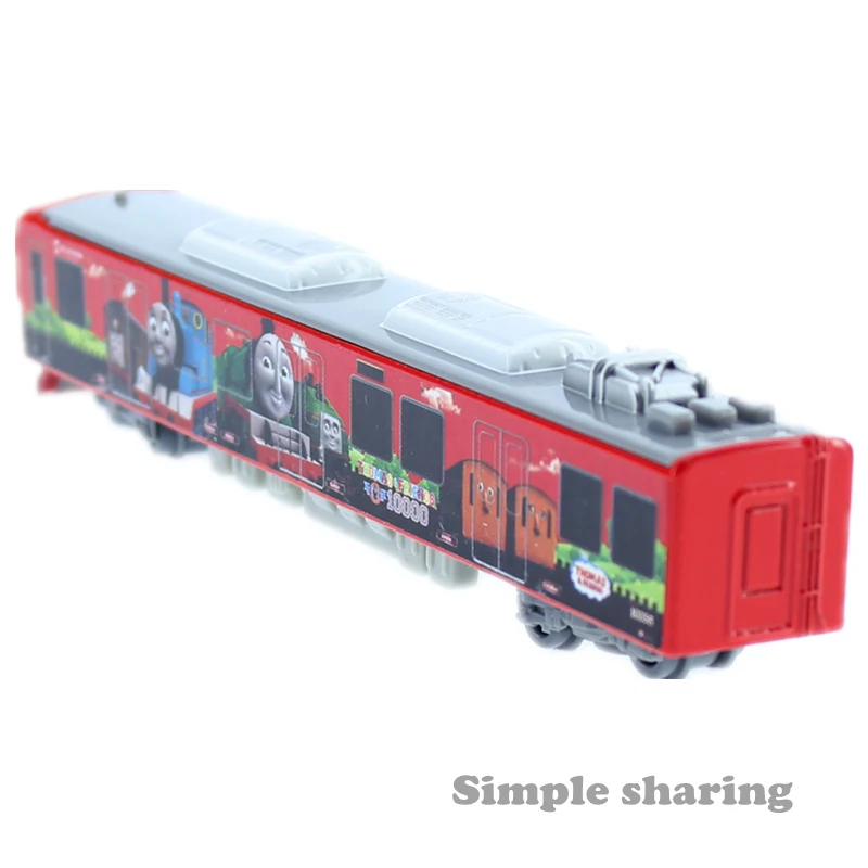Takara Tomy TOMICA № 124 KEIHAN ж/д Паровозик модель автобуса Комплект аниме Рисунок Литья под