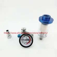 Специальный клапан регулирования давления краской пистолет манометр хвост пистолетом пистолет-распылитель воздуха