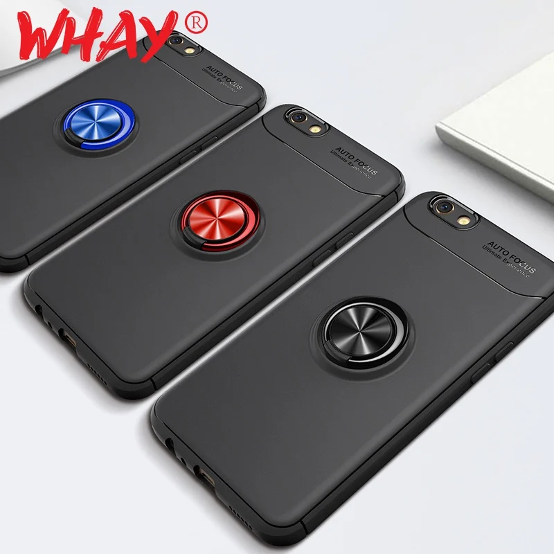 Чехол для телефона OPPO F5 F7 F9 Pro мягкий силиконовый чехол с кольцом R9 R9S R11 Plus R17 Find X