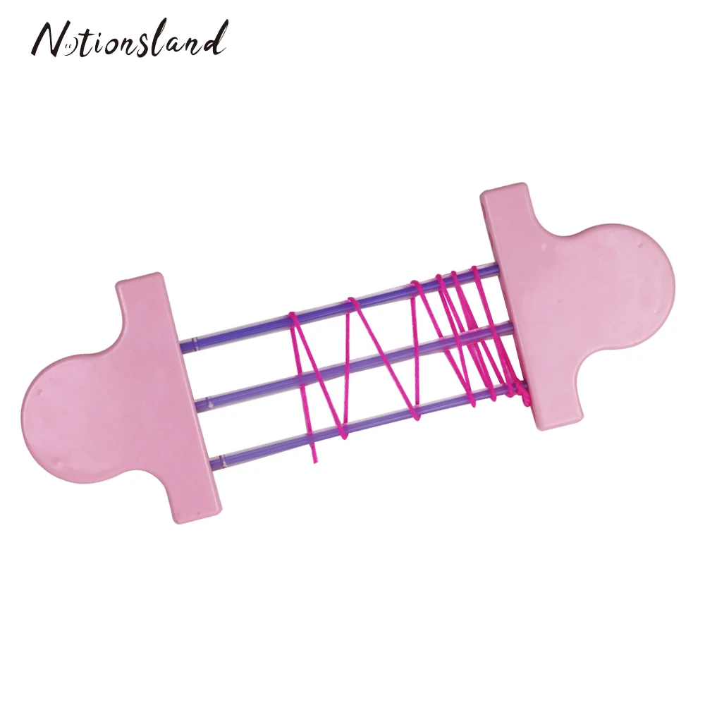 

Hand Knitting Loom Wool Knit Tool Crochet Flower DIY Scarf Hair Lace Craft Maker Yarn Weaving Tools
