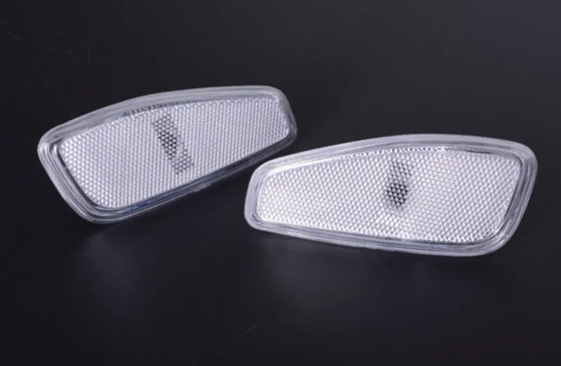 ree Shipping 1 pair clear lens For Jeep Renegade 2014-2016 Side Reflection WarningTurn Signal Light Lamp_