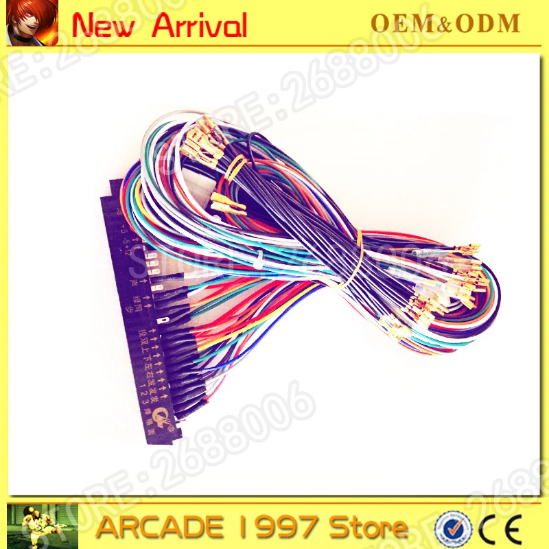 

free shipping Pandora 645 with jamma harness +power supply VGA/CGA output for LCD/CRT 645 in 1 game board arcade jamma boards