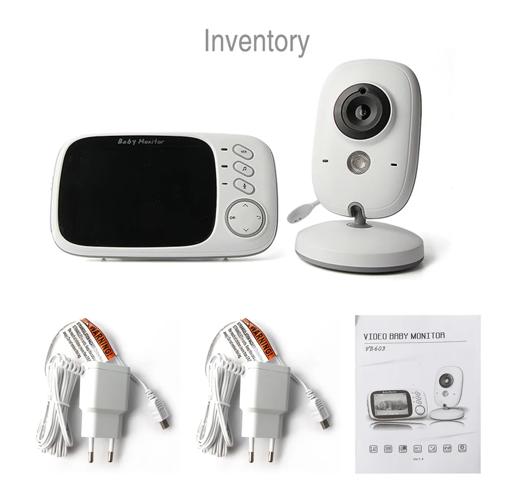 11 wireless digital video baby monitor