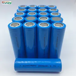 Suqy 30 шт./лот 100% Новый оригинальный 18650 литий полимерный батарея 1500 мАч 3,7 в перезаряжаемый аккумулятор INR18650 батареи оптовая продажа