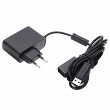 BAAQII USB AC ПИТАНИЕ Adaptador кабель для Xbox 360 Kinect сенсор ЕС Plug 1 шт. AA4123