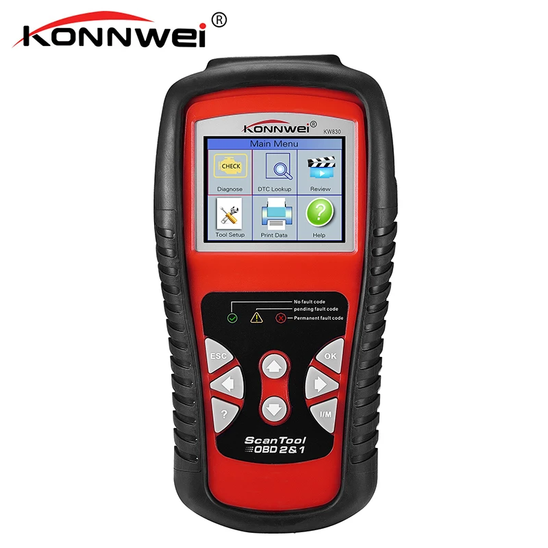 KONNWEI KW830 Diagnostic Tool Scanner Car Repair Tool Scan Vehicle