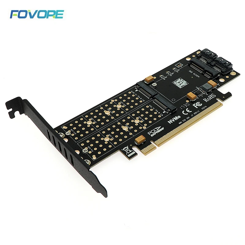 Wholesale M.2 NVMe mSATA ssd PCI express Card PCI Express 3.0 X16 NVMe ...