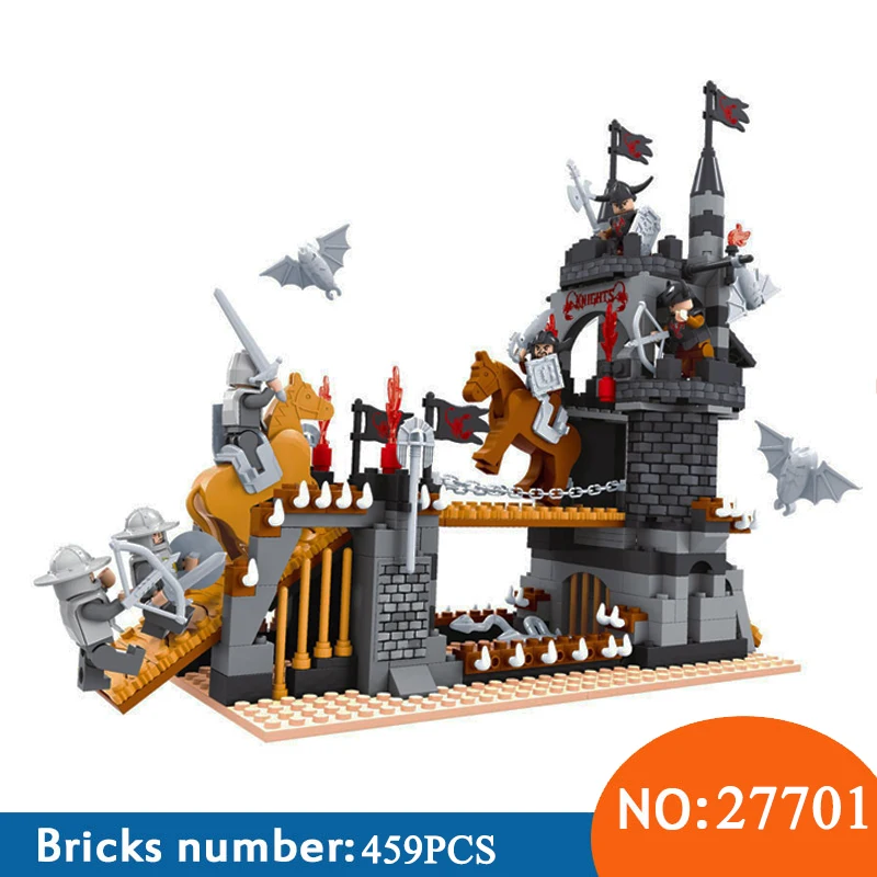 

Ausini 27701 459pcs Nexus Knight Medieval Castle Building Blocks Toys For Children