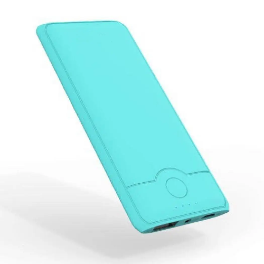 Ультра-тонкий прямоугольный банк питания Портативный 4000 мАч полимерный тонкий мобильный зарядное устройство Внешний аккумулятор для iPhone Xiaomi samsung