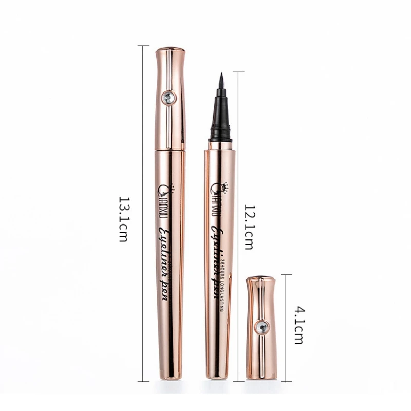 1PC Eyeliner Liquid Long-Lasting Waterproof Non-Dizzy Dyeing Eye Eyeliner Eyeliner Long-lasting Pen Waterproof Black